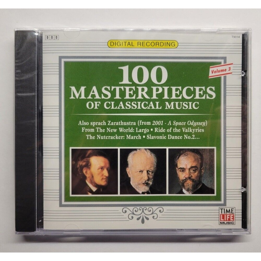 100 Masterpieces of Classical Music, Vol. 3 (CD, 1997, Time/Life Music)
